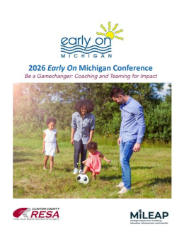 2026 Early On Conference Brochure